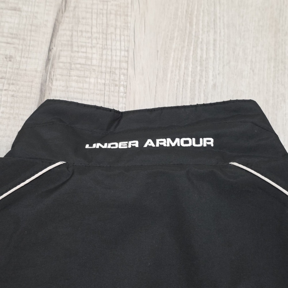 Under Armour Men's Sz Large Performance Golf Jacket DNA Windbreaker Rain Reflect - Picture 9 of 15